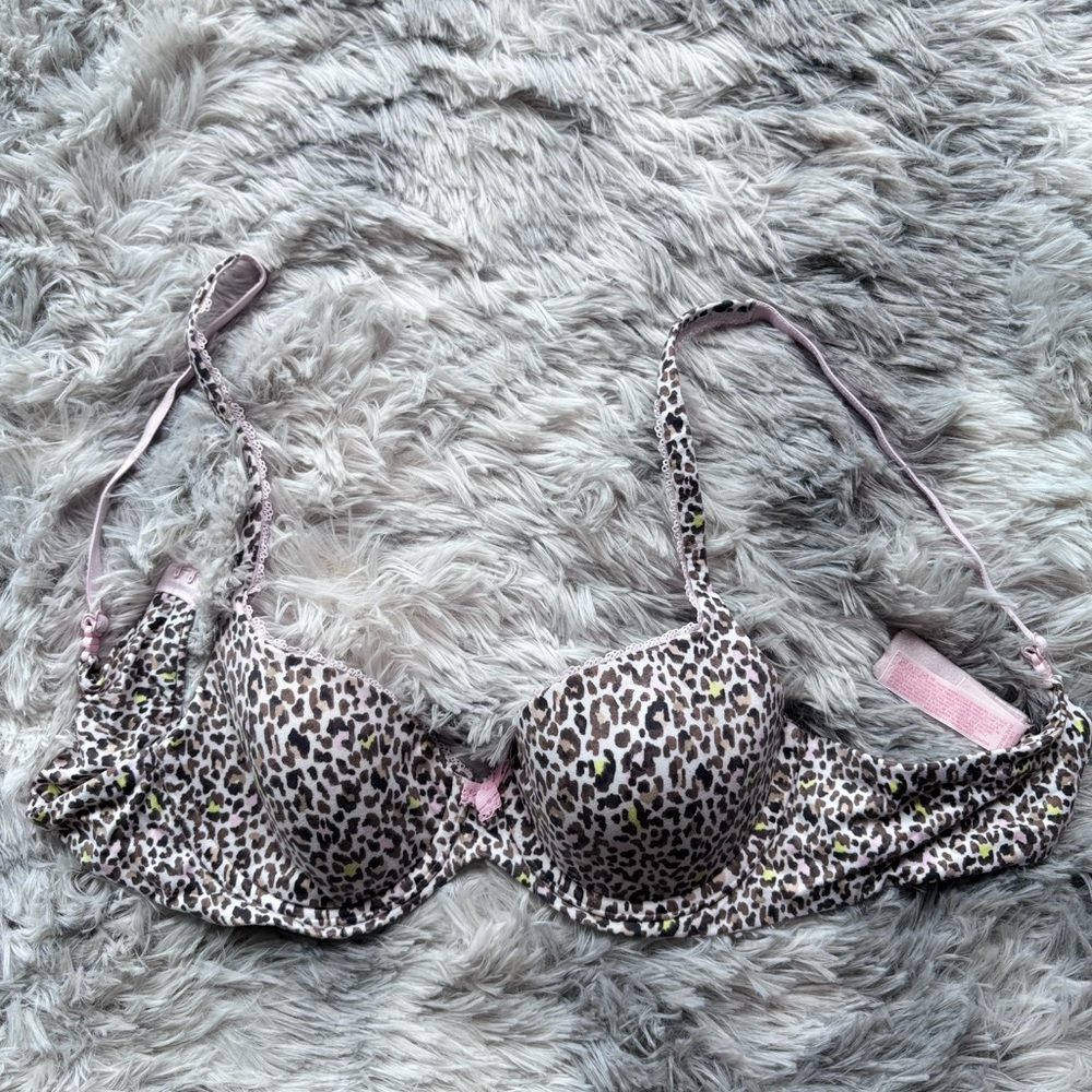 COPY - Victoria’s Secret Pink Leopard Print Bras-34B
